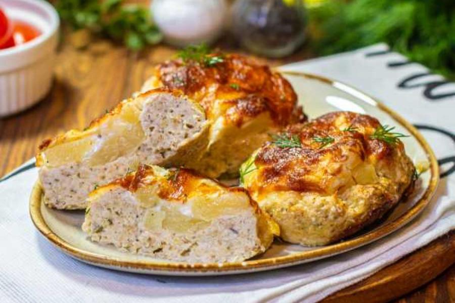 Фейерверк вкуса: готовим мясные гнезда с ананасами