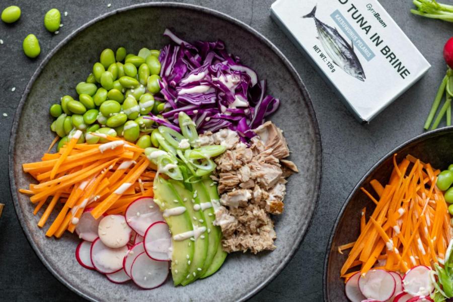 Готовим традиционное гавайское блюдо: поке с консервированным тунцом