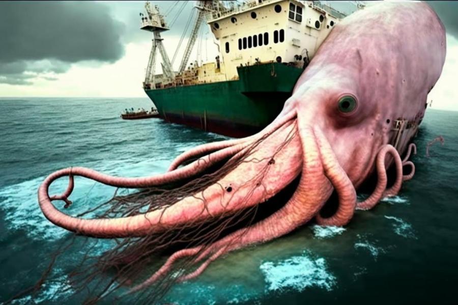 Правда или морская легенда? Гигантские кальмары могут атаковать корабли