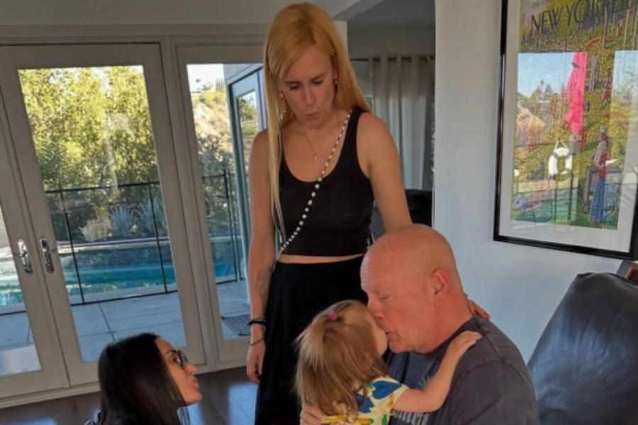 «Был день, полный улыбок»: о больном Брюсе Уиллисе рассказывают родственники