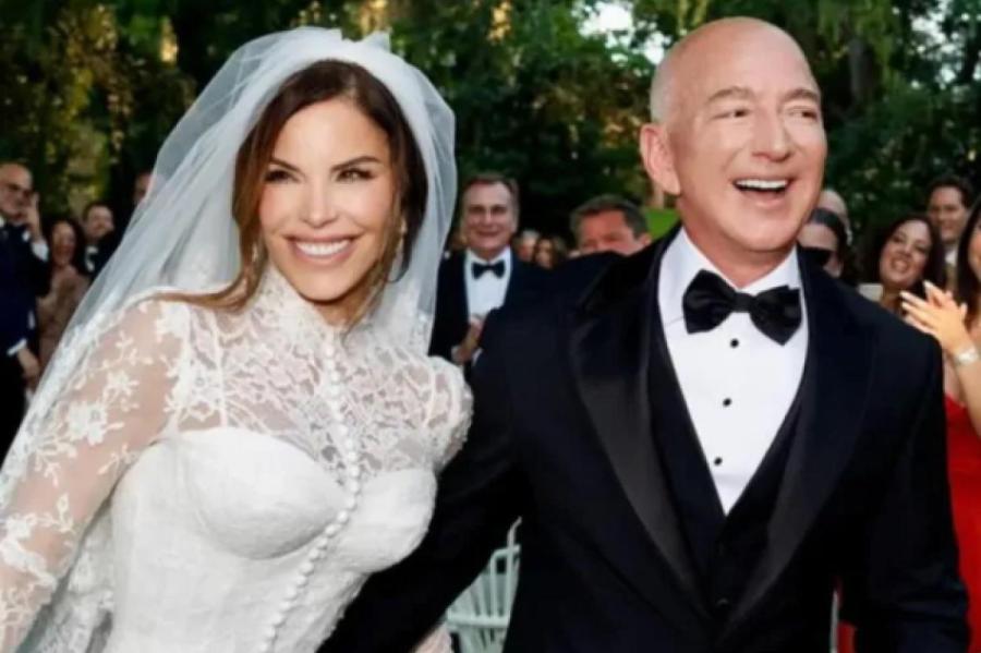 После «свадьбы века» Безоса и Санчес заметили в Майами