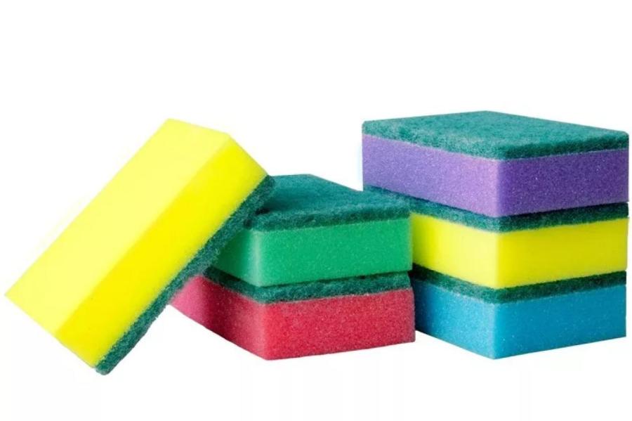 Блеск и чистота: какие бывают губки для мытья посуды