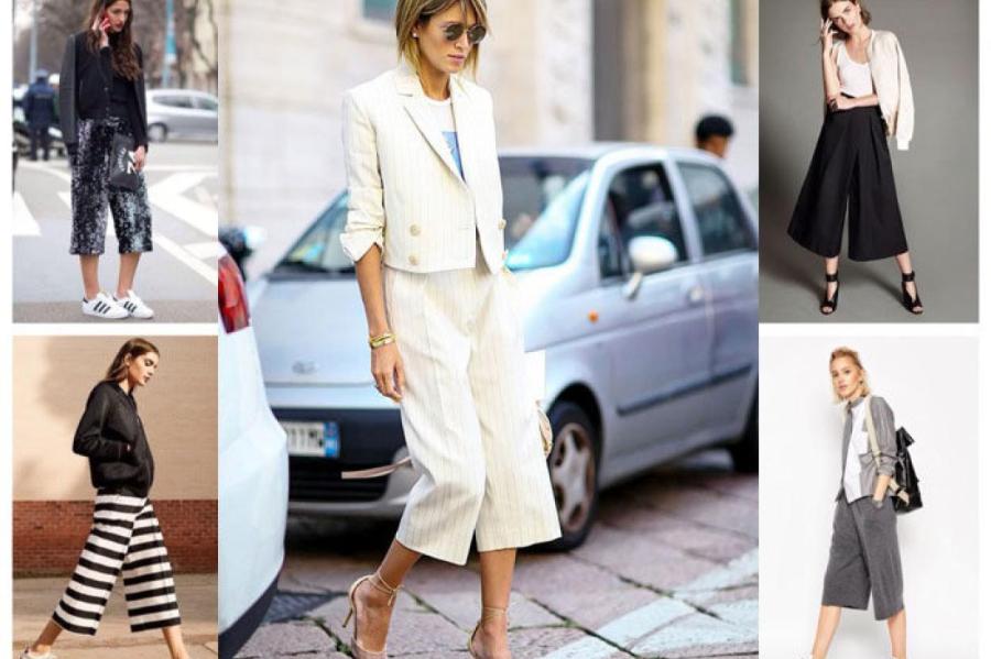 Стильно и современно: с чем и как носить кюлоты этим летом