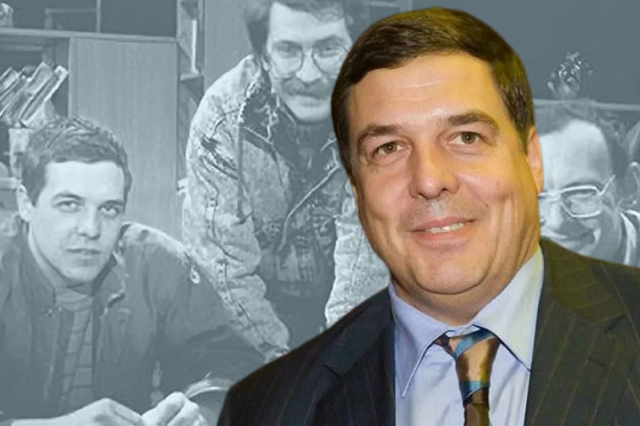 Звезда «Взгляда» Александр Любимов родился в Лондоне и работал в морге