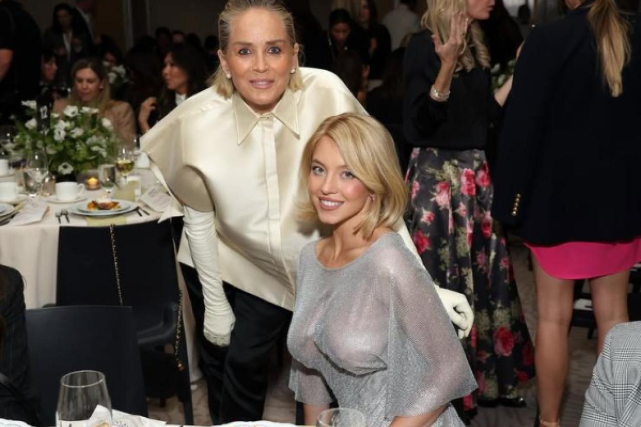 Сила женственности: Сидни Суини, Шарон Стоун и Джейн Фонда на премии Power of Women