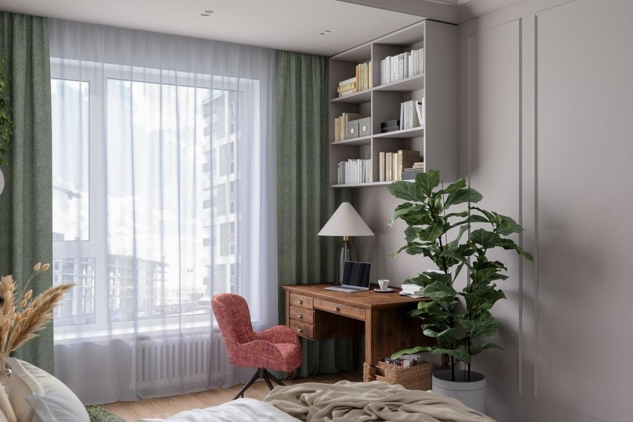 Рабочее место в спальне: 7 правил зонирования для гармонии отдыха и работы