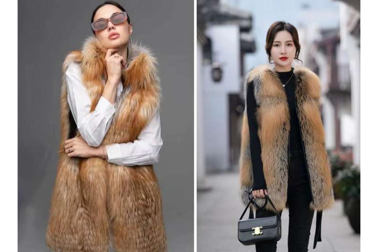 Меховые жилетки опять в тренде: какие выбрать и как носить осенью и зимой