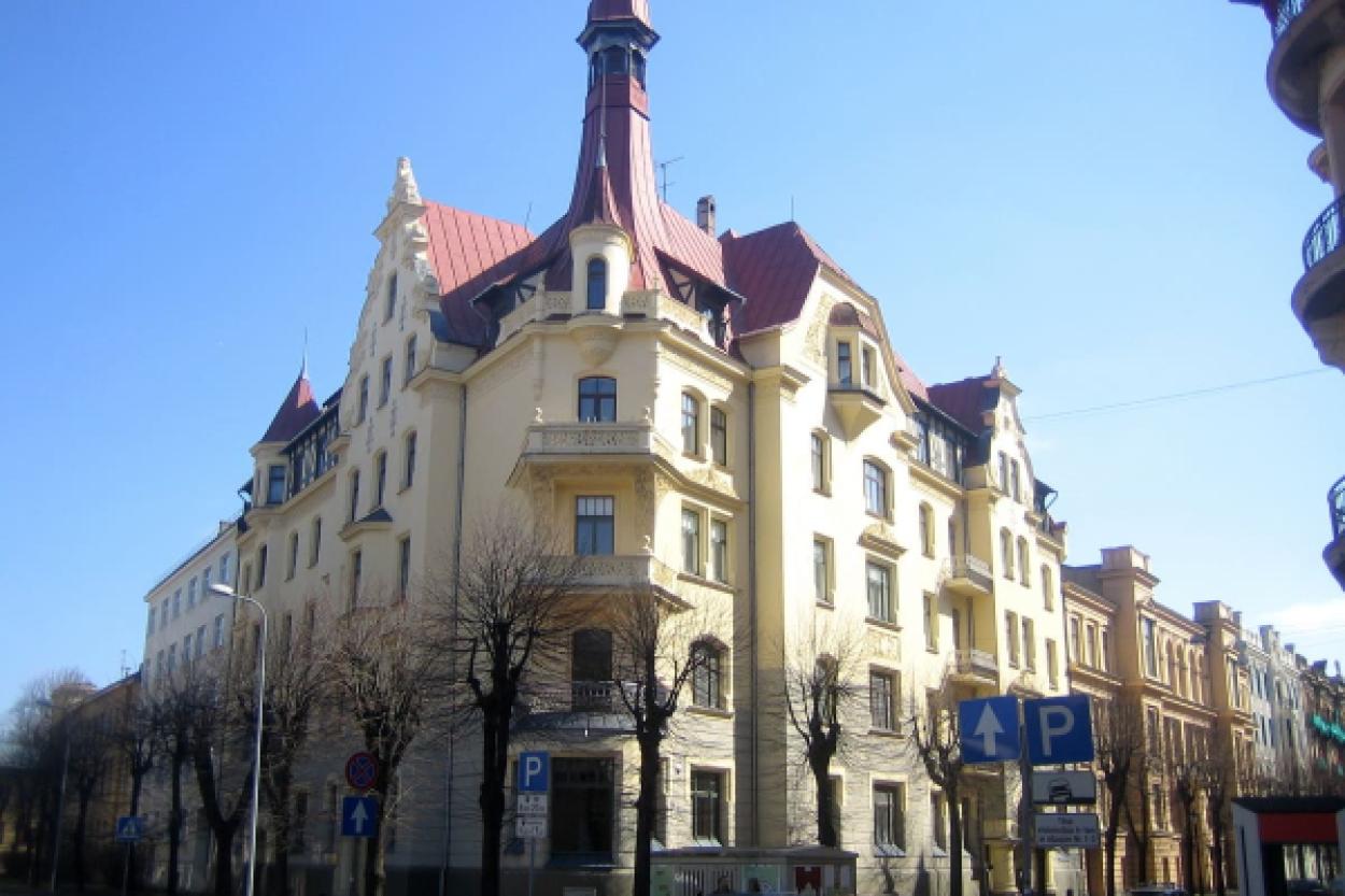 Рождественская сказка в Рижском центре югендстиля