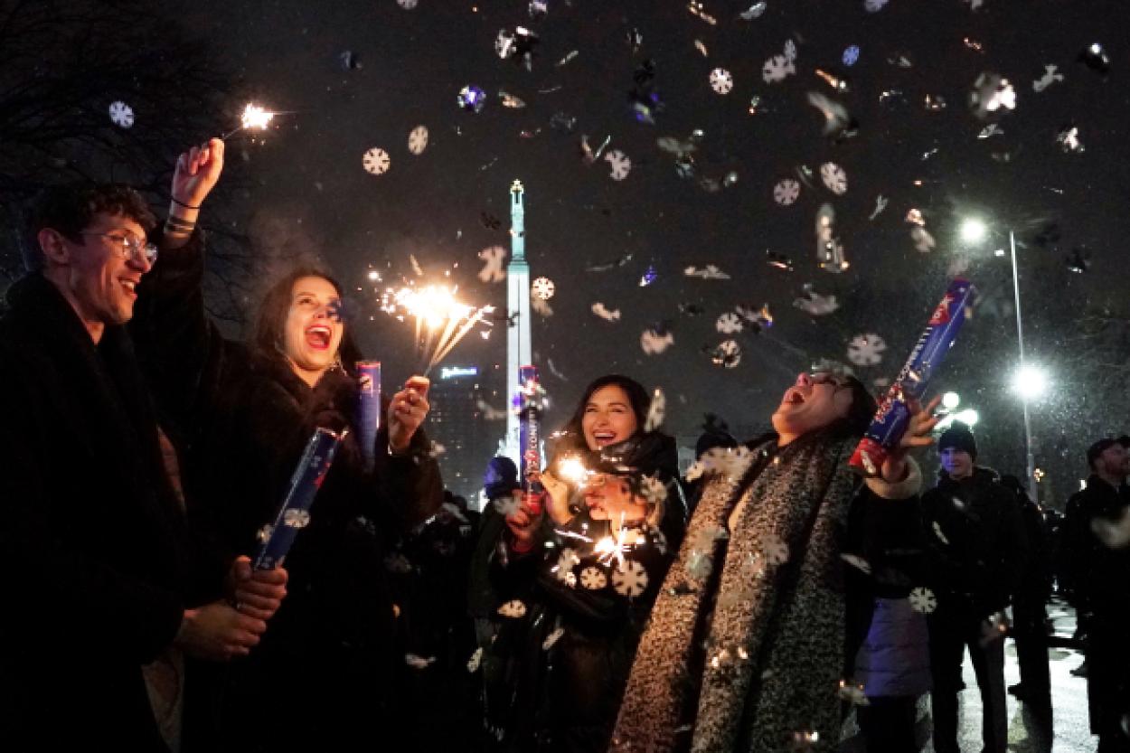 Где в Риге отметить Новый 2026 год: 6 вариантов встречи на улицах города