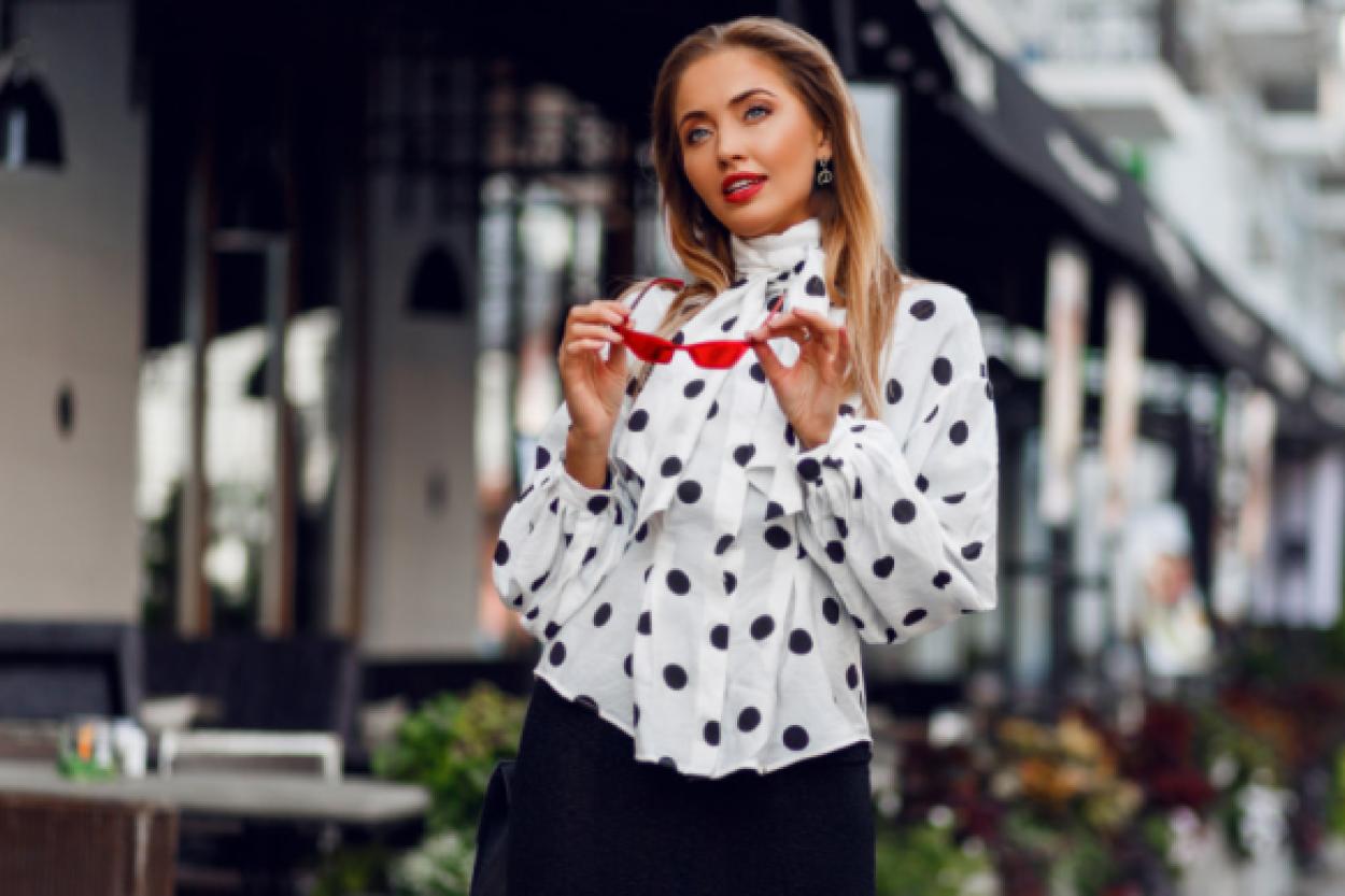 Принт "горошек": модные модели на все сезоны