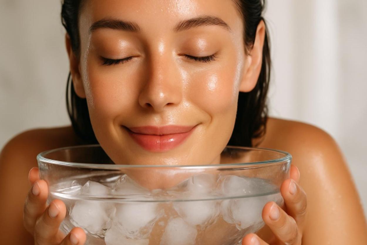 Ледяное умывание: действительно ли это помогает коже сиять и быть в тонусе
