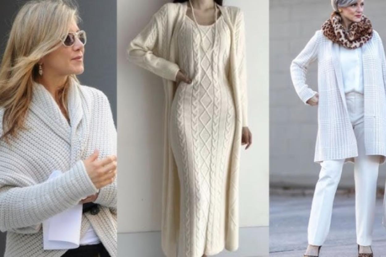 Тепло и стильно: как носить кардиган в зимний сезон