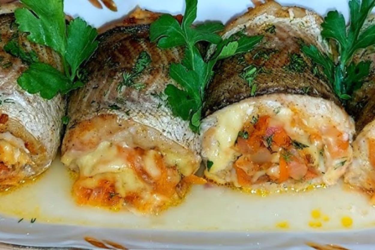 Рыбные рулетики из салаки: доступный и вкусный рецепт