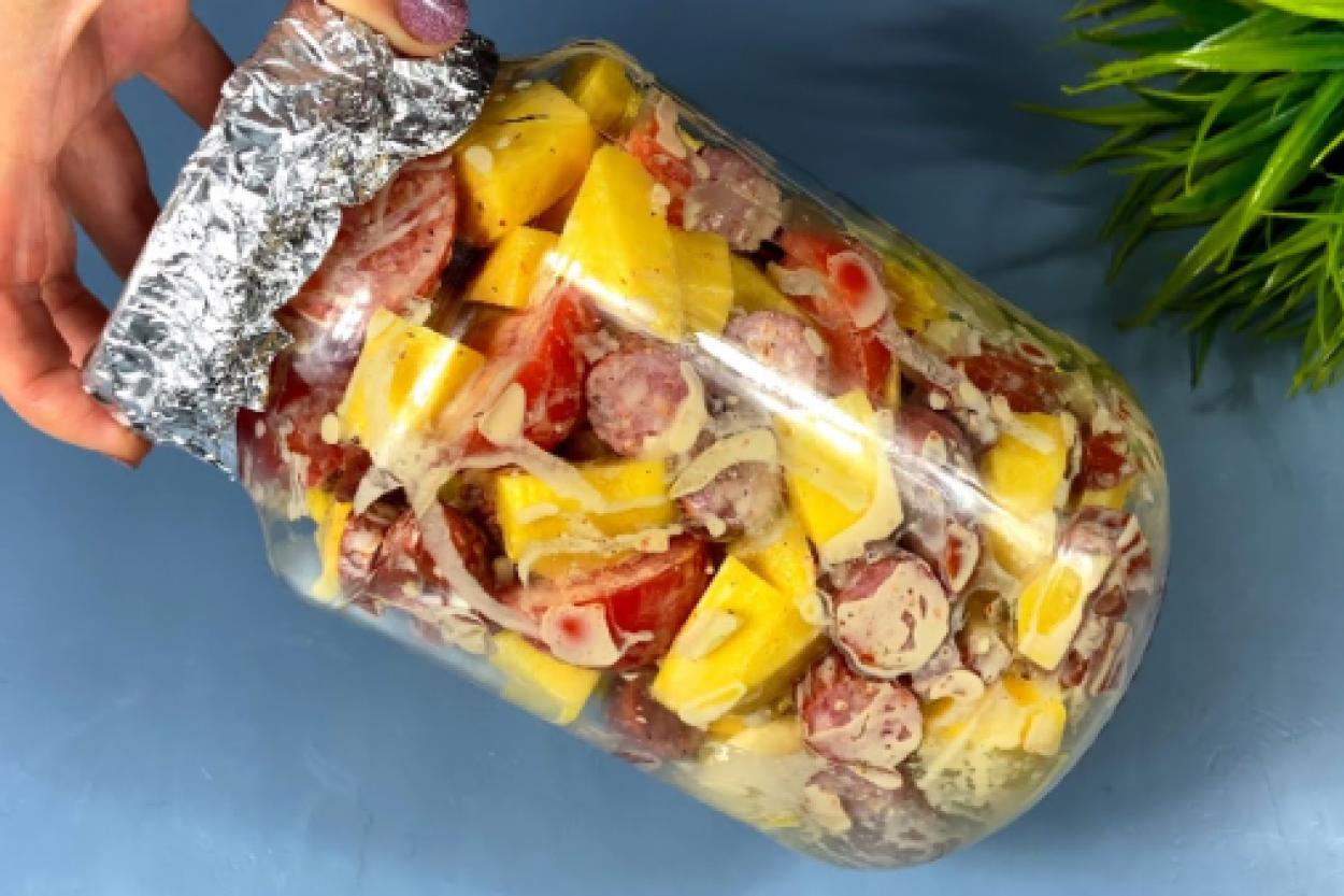 Картошка в банке: легкий рецепт для уютного ужина