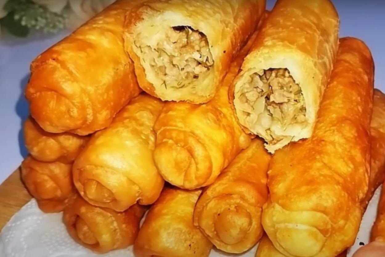Нежные трубочки с мясной начинкой: создаем ресторанный вкус дома