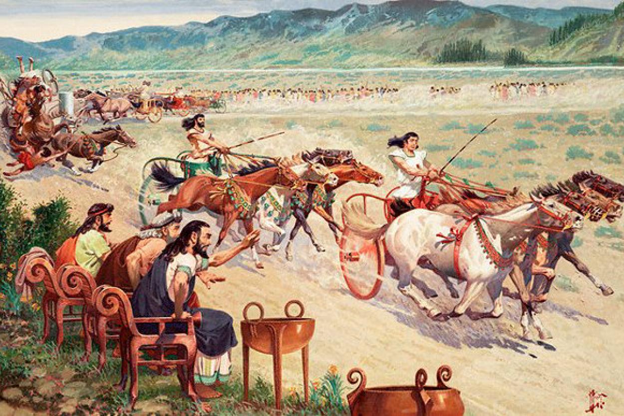 Миланская выставка: путешествие по 3000-летней истории Олимпийских игр