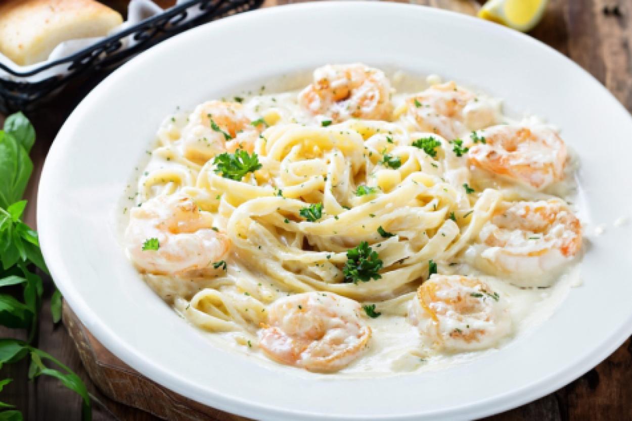 Быстрая паста с креветками: идеальный ужин за 15 минут