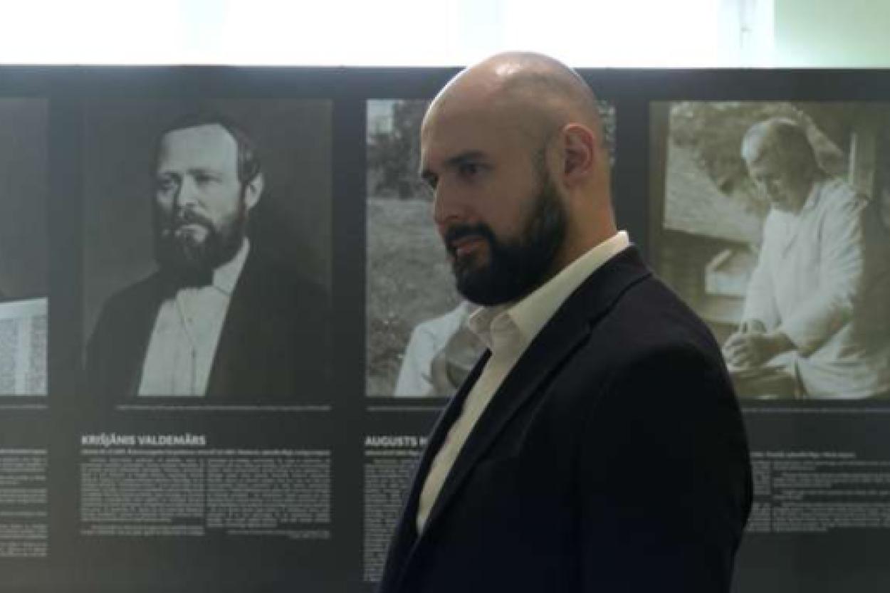 Чтобы узнать о корнях: первый визит праправнука Кришьяниса Баронса в Латвию