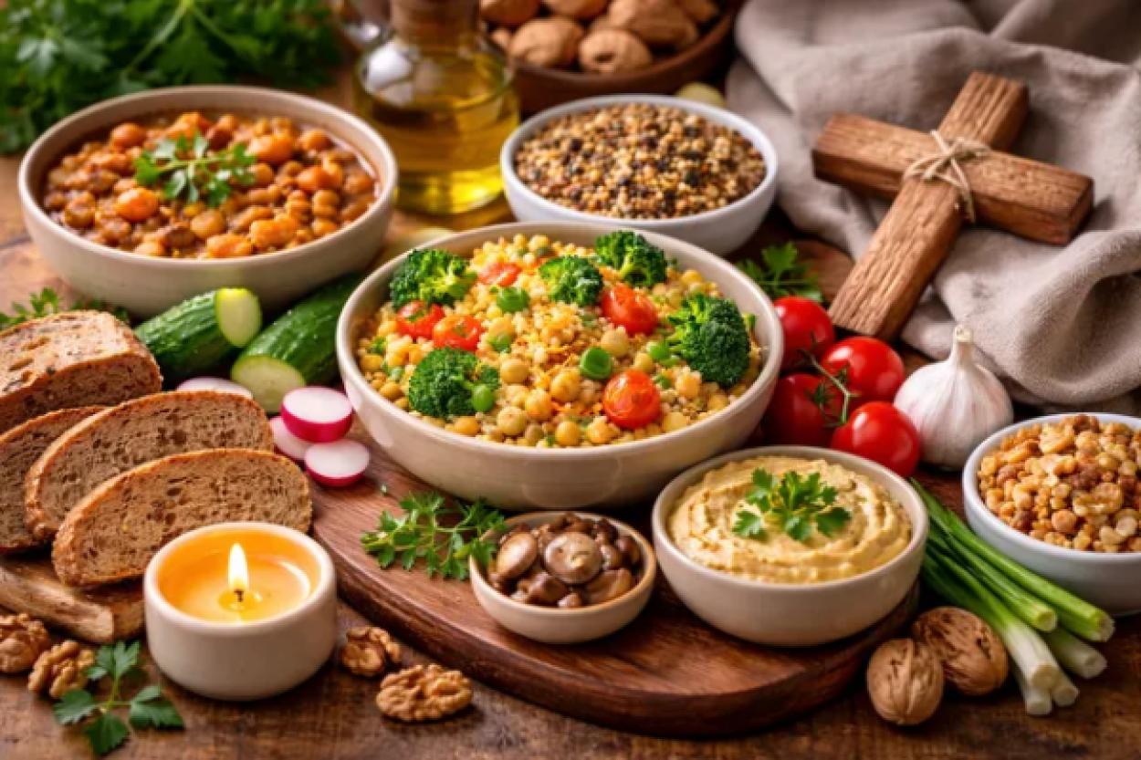 Великий пост: духовная практика и правильное питание