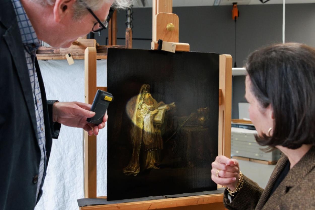 Амстердам признал подлинность картины Рембрандта «Видение Захарии в храме»