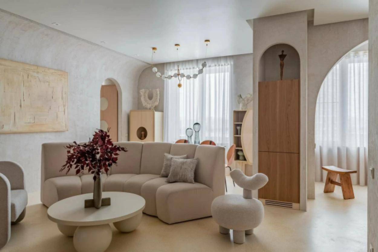 Округлые линии в интерьере: советы по созданию гармоничного пространства