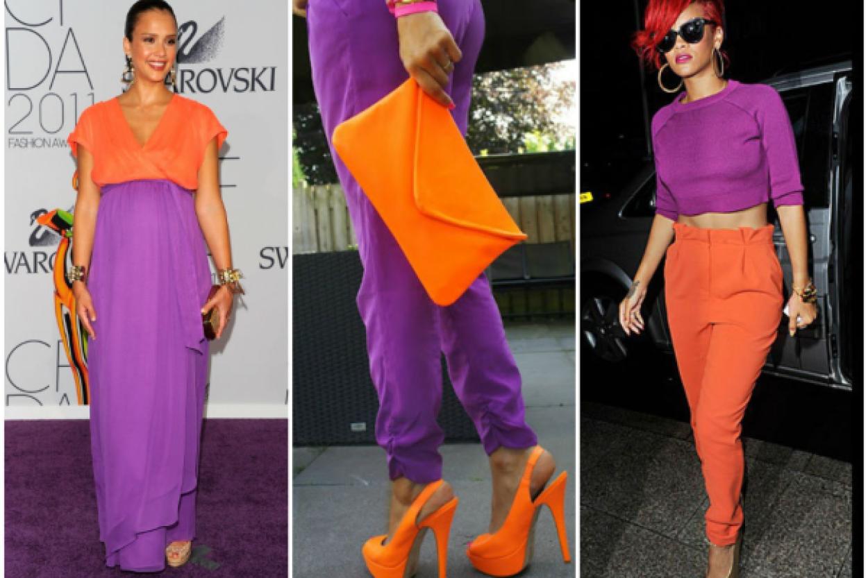 Оранжевый и фиолетовый: как эти цвета влияют на наше настроение