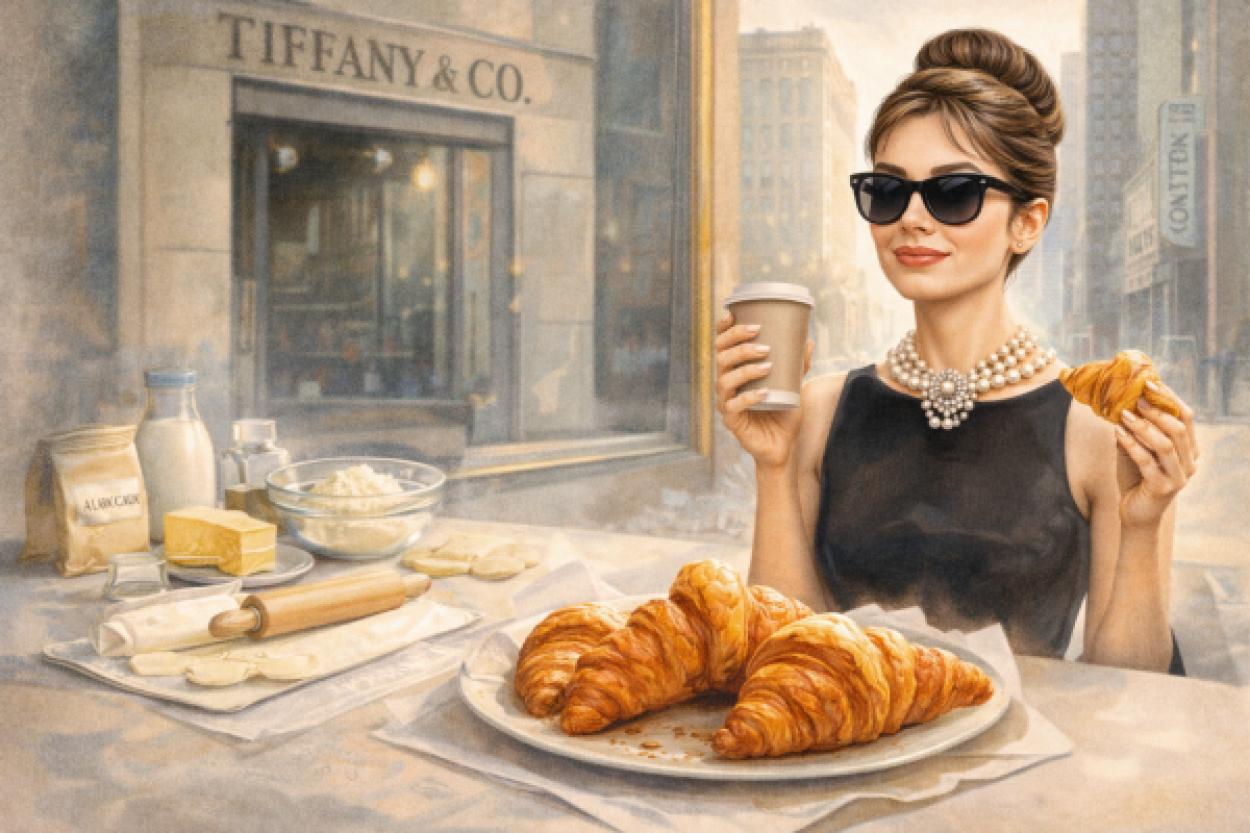 Круассаны: утренний символ стиля из «Завтрака у Тиффани»