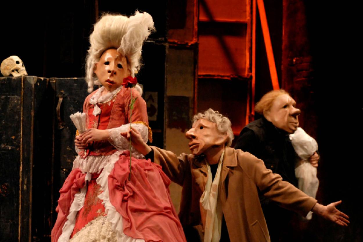 Teatro Delusio: культовую постановку Familie Flöz покажут в Латвии