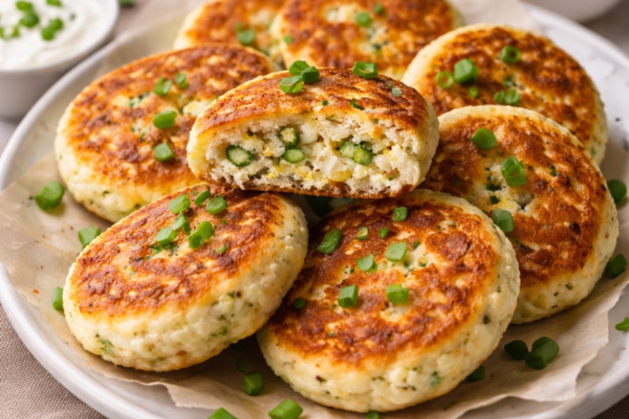 Лепешки из творога и яиц: простой и вкусный завтрак