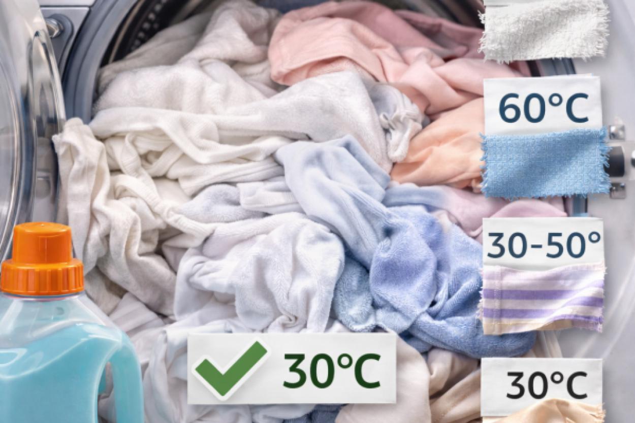Как выбрать правильную температуру для стирки: советы для всех типов тканей