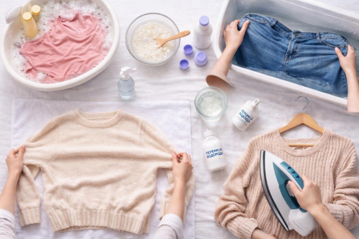 Как вернуть любимой одежде прежний размер после стирки