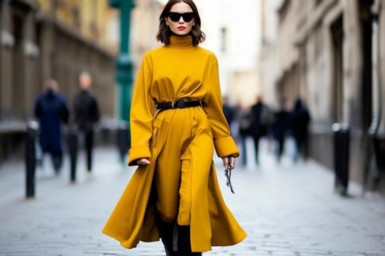 Платье и брюки: как этот тренд вновь завоевывает улицы