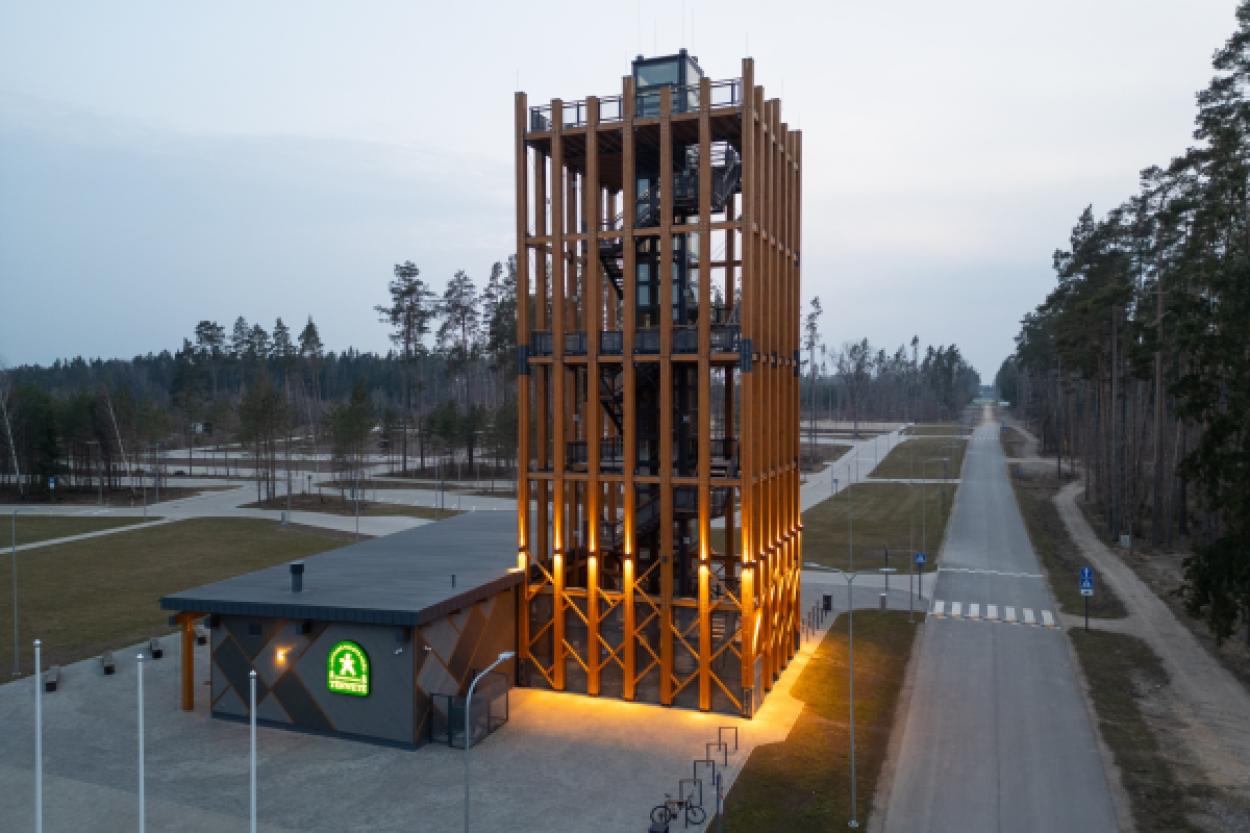 Новые горизонты в парке Тервете: смотровая башня и центр для посетителей