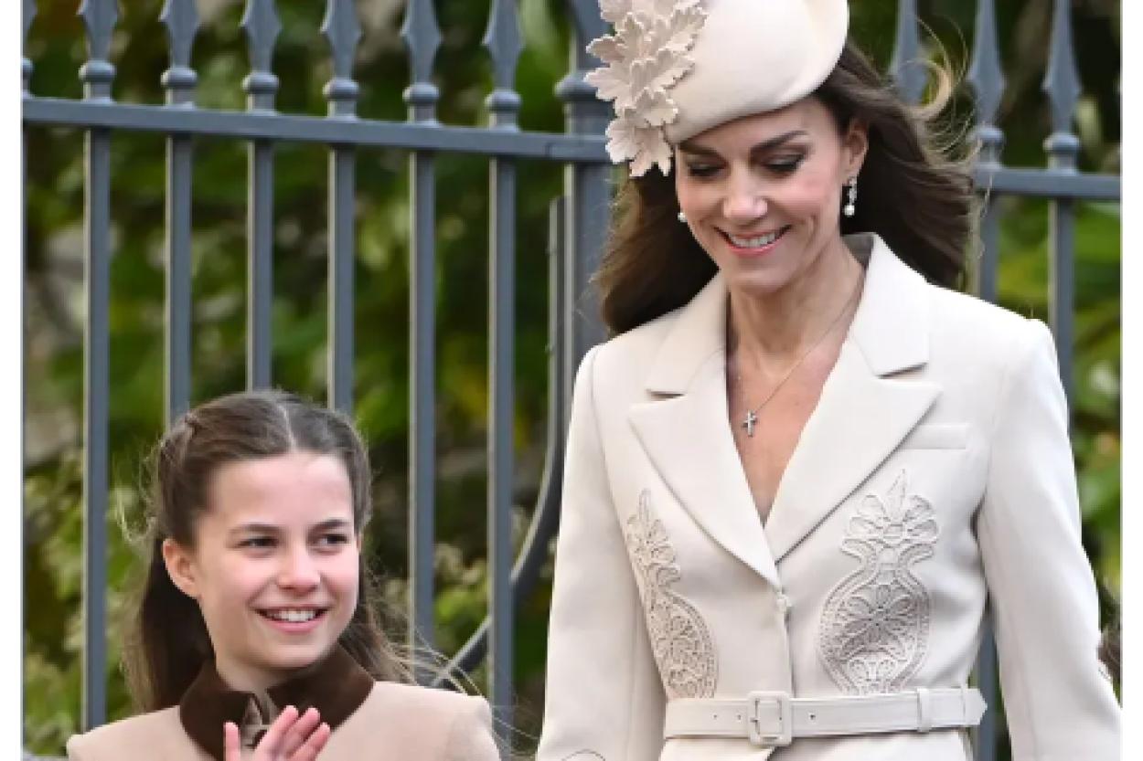 Пасхальные традиции королевской семьи: Кейт, Уильям и их дети на службе