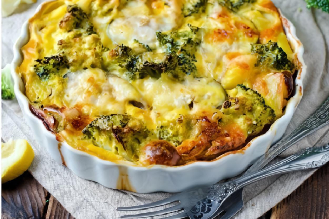 Секреты вкусной запеканки с брокколи и курицей