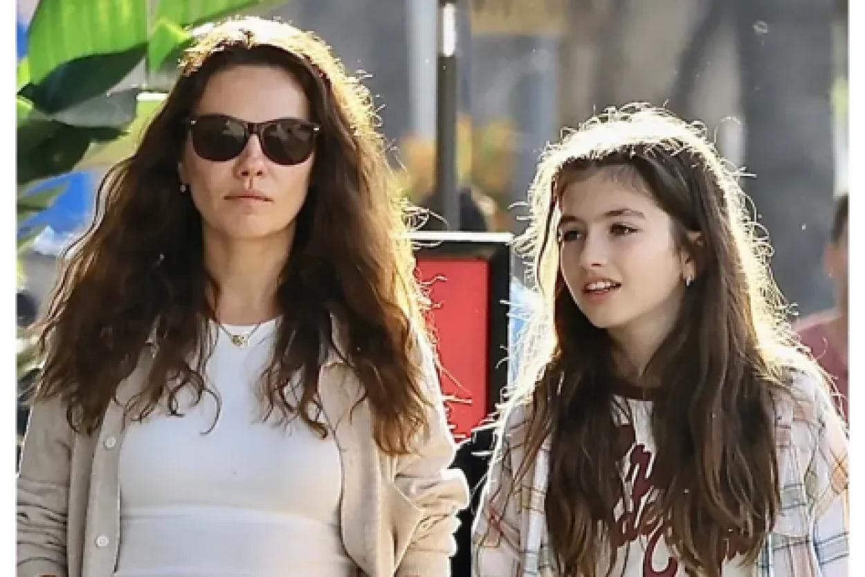 Мила Кунис и ее дочка: редкое появление на шопинге в Лос-Анджелесе