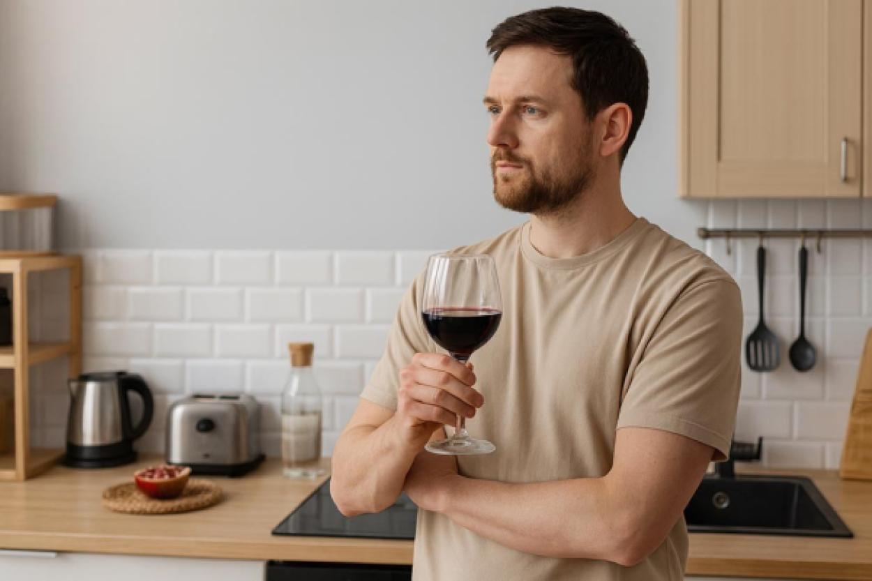 Как вино влияет на замедление старения у мужчин