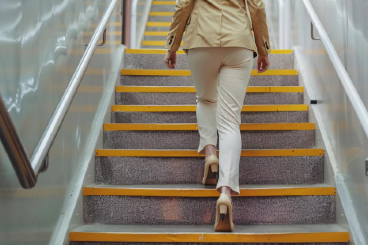 Лестница как тренажер: когда это полезно и когда стоит быть осторожной