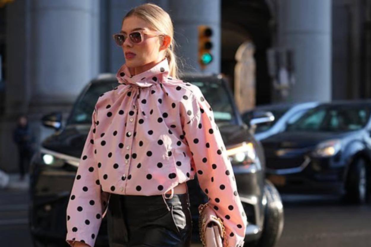 Горошек в моде: новое прочтение классического принта весной 2026