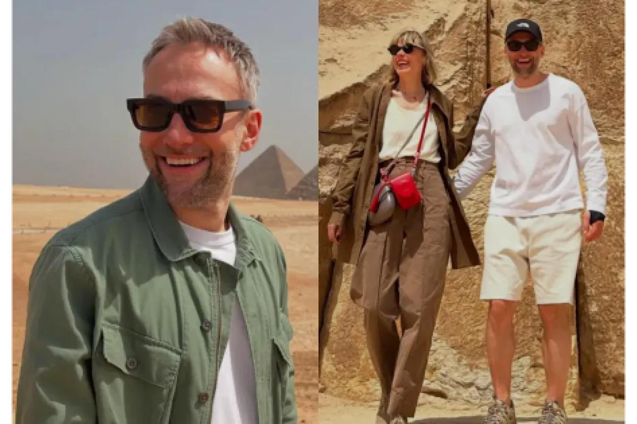 Шепелев и его любимая: волшебные моменты отпуска в Египте