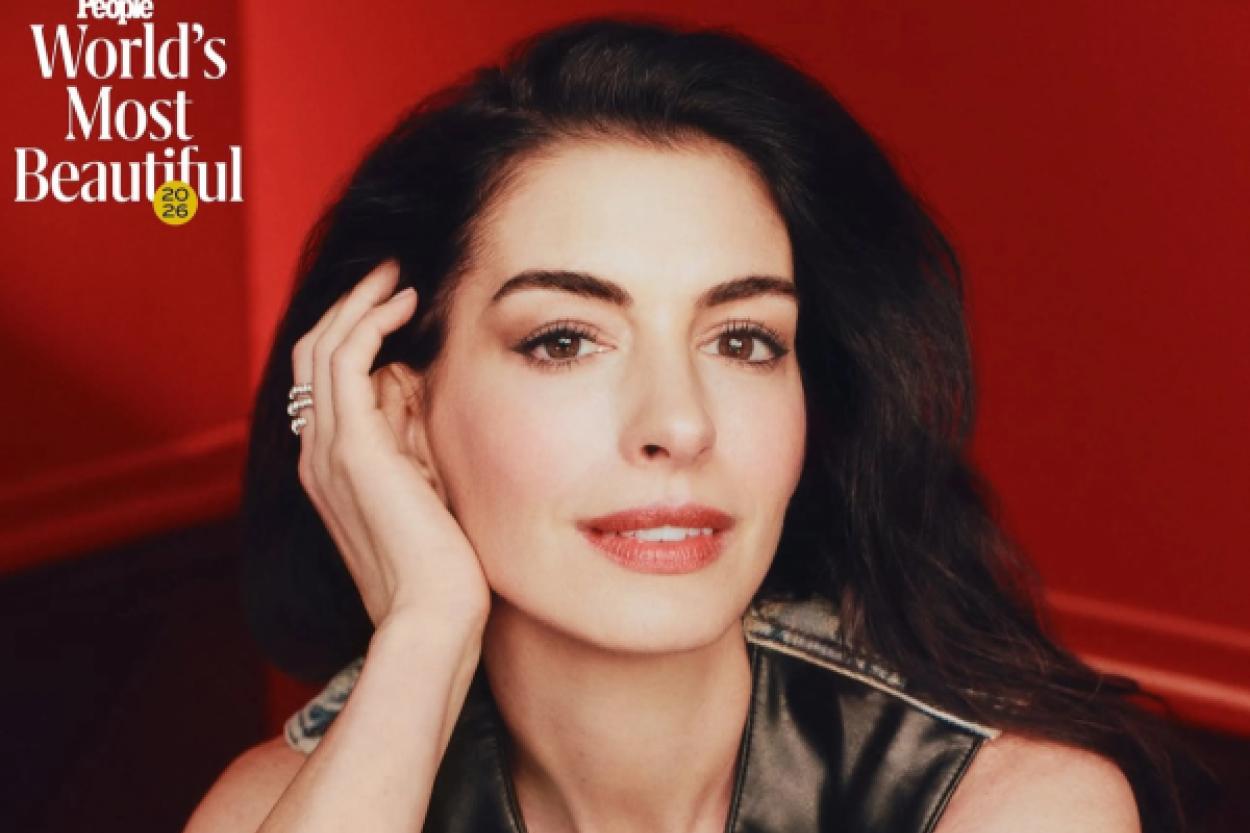 Энн Хэтэуэй на первом месте в рейтинге самых красивых знаменитостей мира