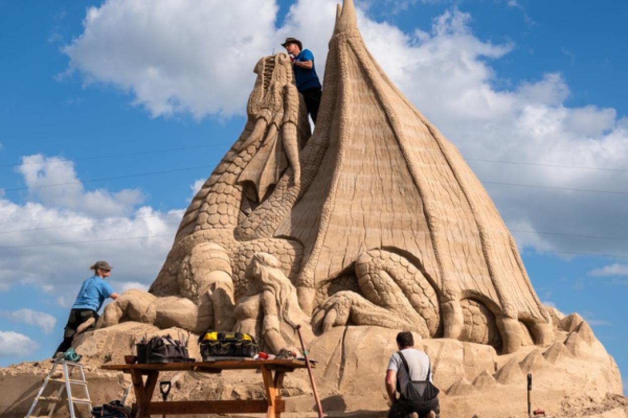 В Елгаве пройдет XX Международный фестиваль песчаных скульптур